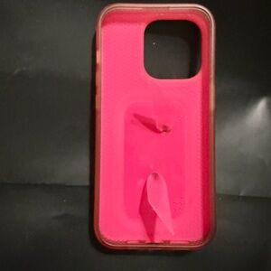 Loopy Original - iPhone 15 Pro (6.1" Screen) - Hot Pink Leopard